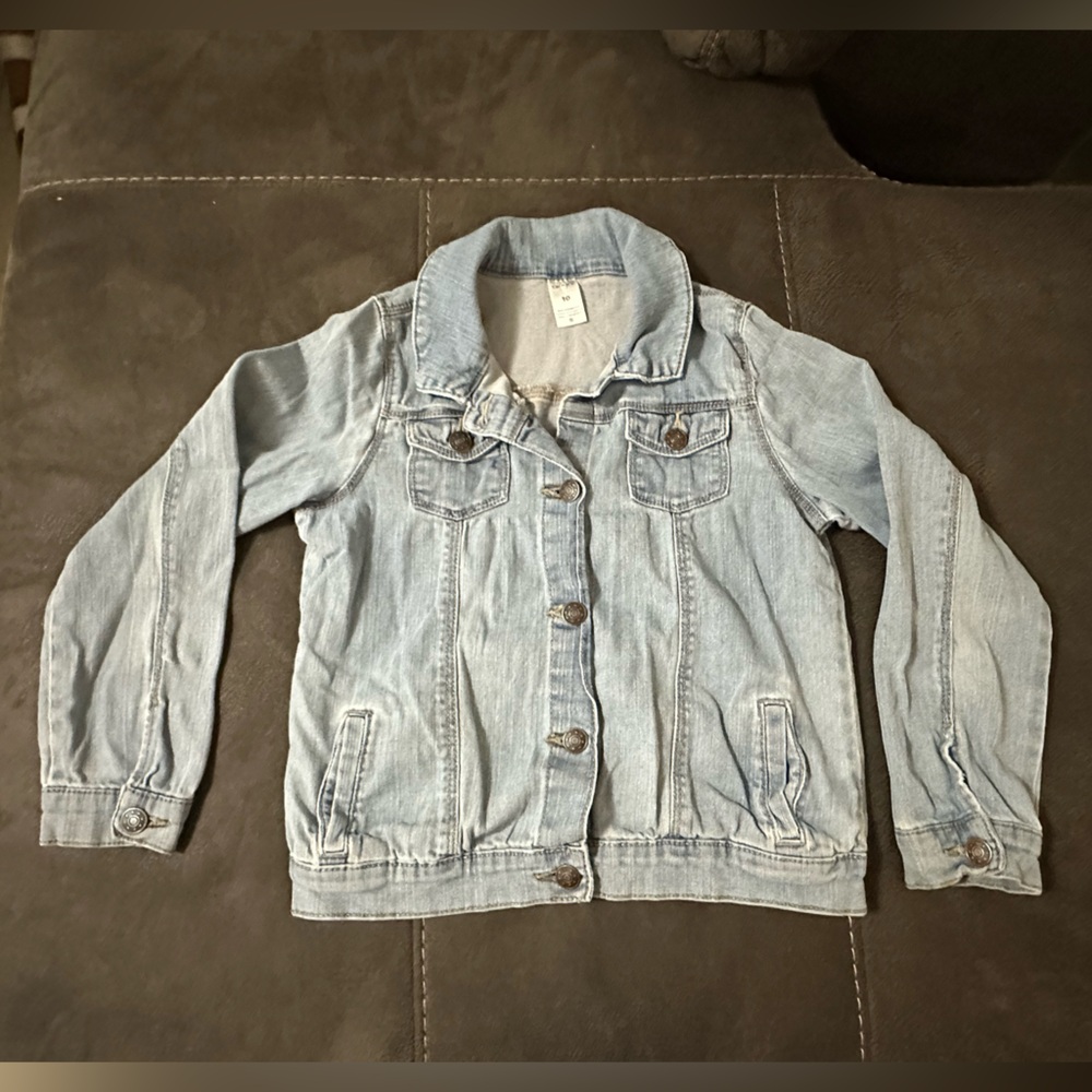 Kids Light Blue Denim Jacket
